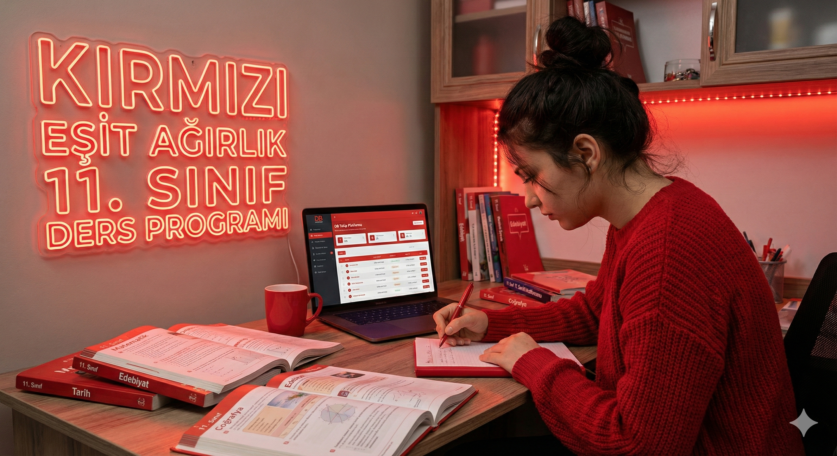 KIRMIZI EŞİT AĞIRLIK 11. SINIF DERS PROGRAMI